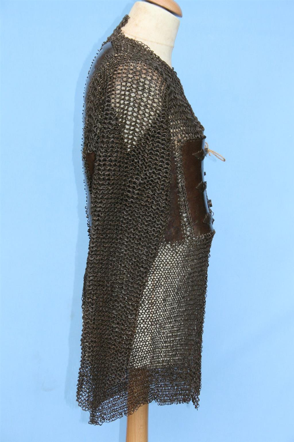 An Indian mail and plate shirt from the Bikaner Armoury, 17th Century or earlier,
